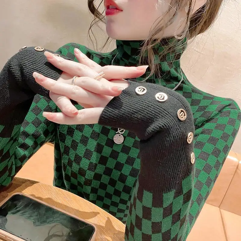 سترة متقلب على الطراز الغربي للنساء الداخلية، سترة صوفية عصرية شعبية جديدة للنساء