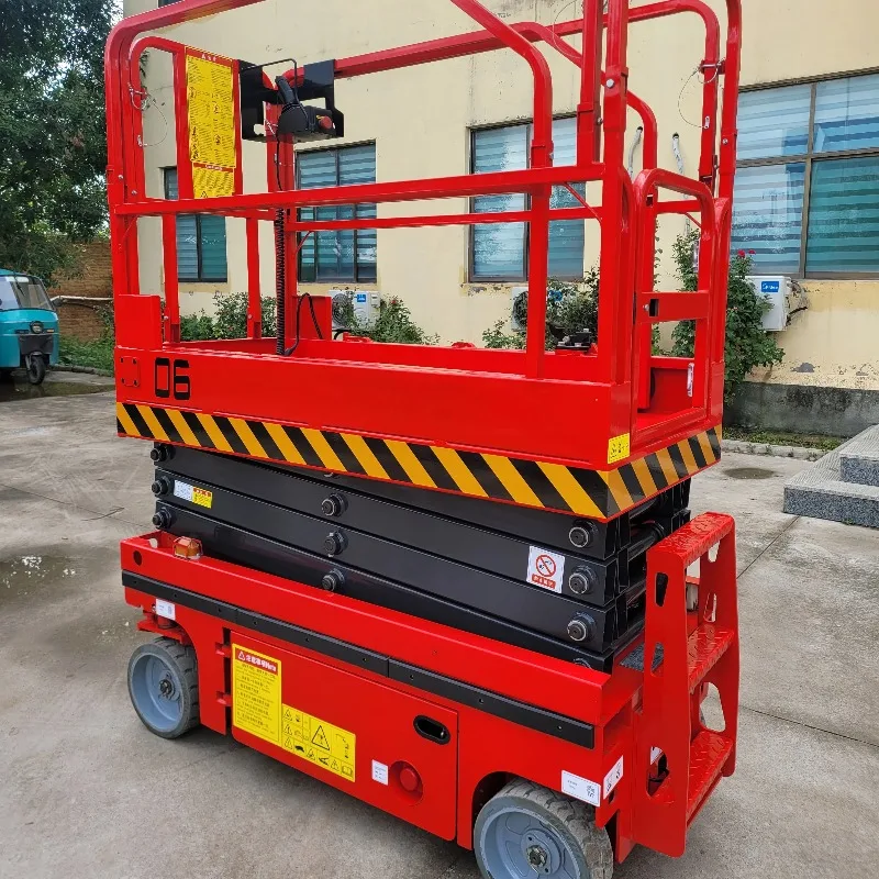6M 8m 10m 12m 14m 16m Scissor lift Tracked off-road lift platform