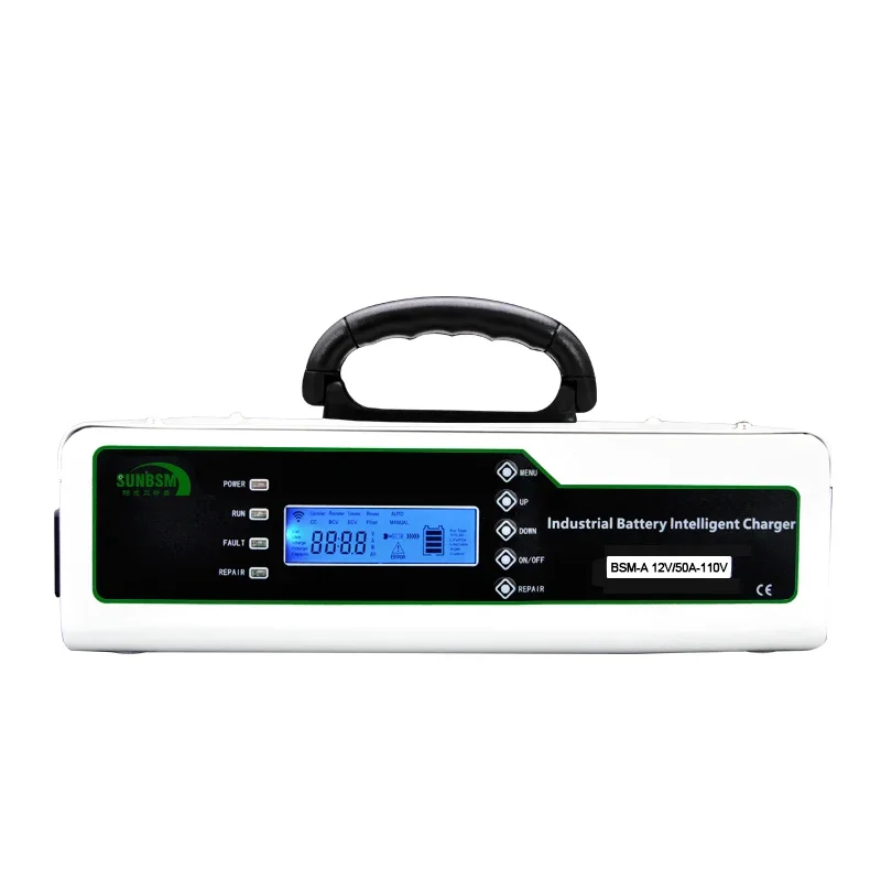 

Intelligent product Portable smart battery charger 24V 40A 1000w with input 110v