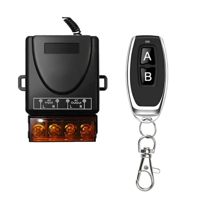 HOT!A72T Wireless Remote Control Switch 220V 30A RF Relay Receiver With 433Mhz Transmitter For Electric Appliances And Lamps