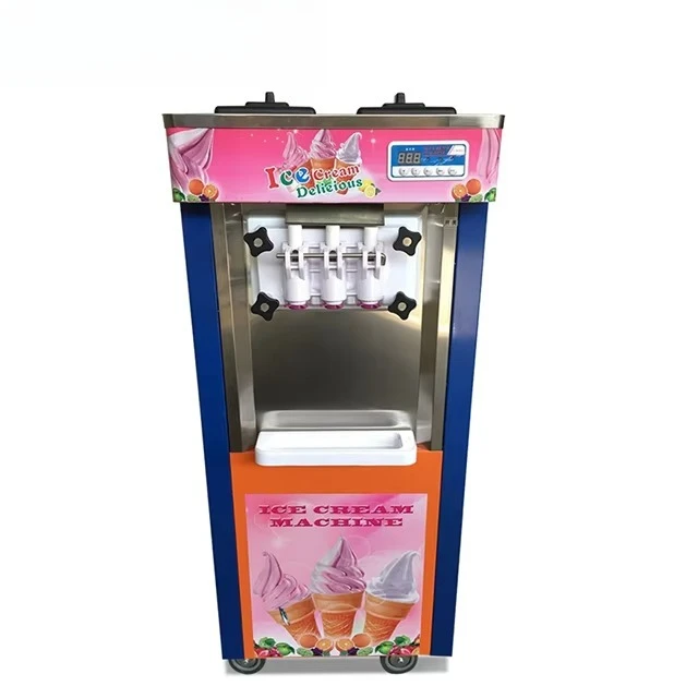 Freestanding Different Flavor Ice Cream Freezer Cream Making Machine Ice Cream Maker for Buffet and Mcdonald's
