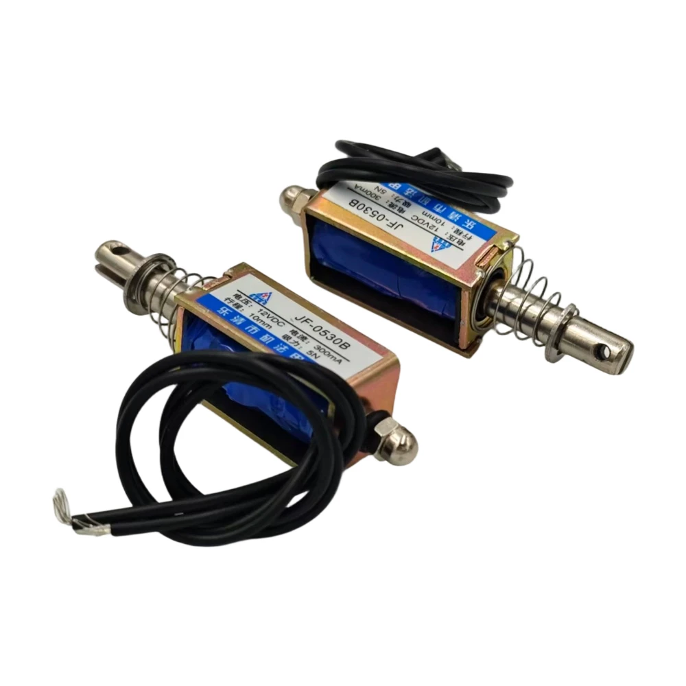 DC 24V 12V  25N 400mA 10mm Push Pull Linear Actuator Electromagnet Solenoid JF-0530B 0630B 0730B 1040B image 6