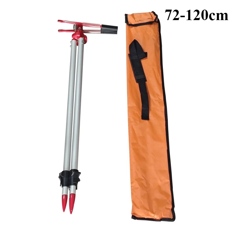 ขาตั้งกล้องสำรวจแบบยืดหดได้ พร้อมไม้บรรทัด 72-120 ซม. ขาตั้งกล้องขนาดเล็กแบบปรับได้ รองรับกล้อง Total Station พร้อมขาจับเสาปริซึม