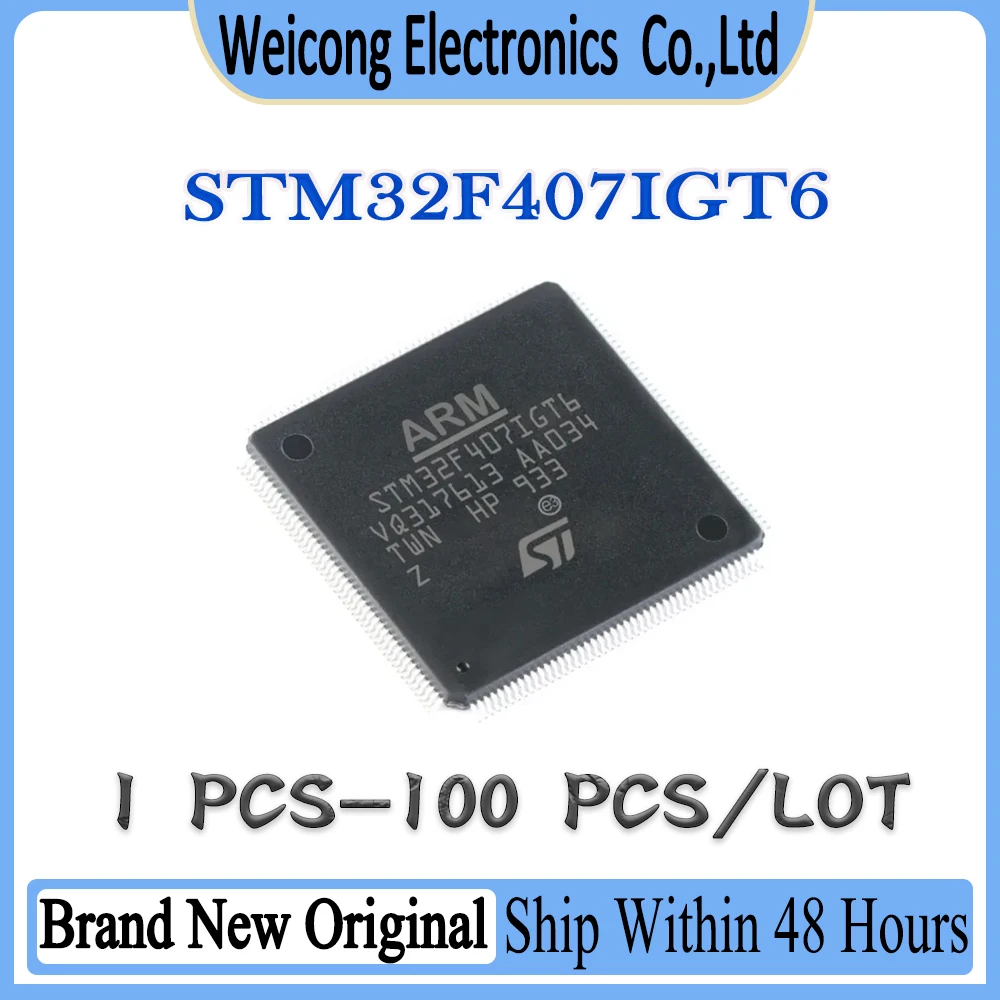 

STM STM32 STM32F STM32F407 STM32F407I STM32F407IG STM32F407IGT STM32F407IGT6 IC MCU Chip LQFP-176