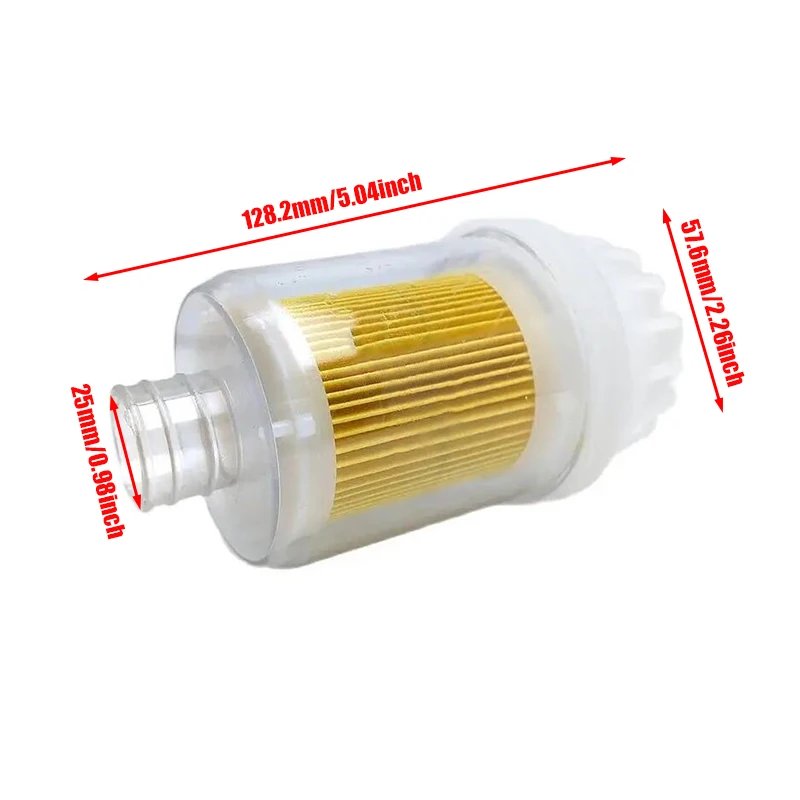25mm Length 60cm Air Heater Duct Pipe Diesel Parking Heater Yellow Air Intake Filter For Webasto Dometic Eberspacher
