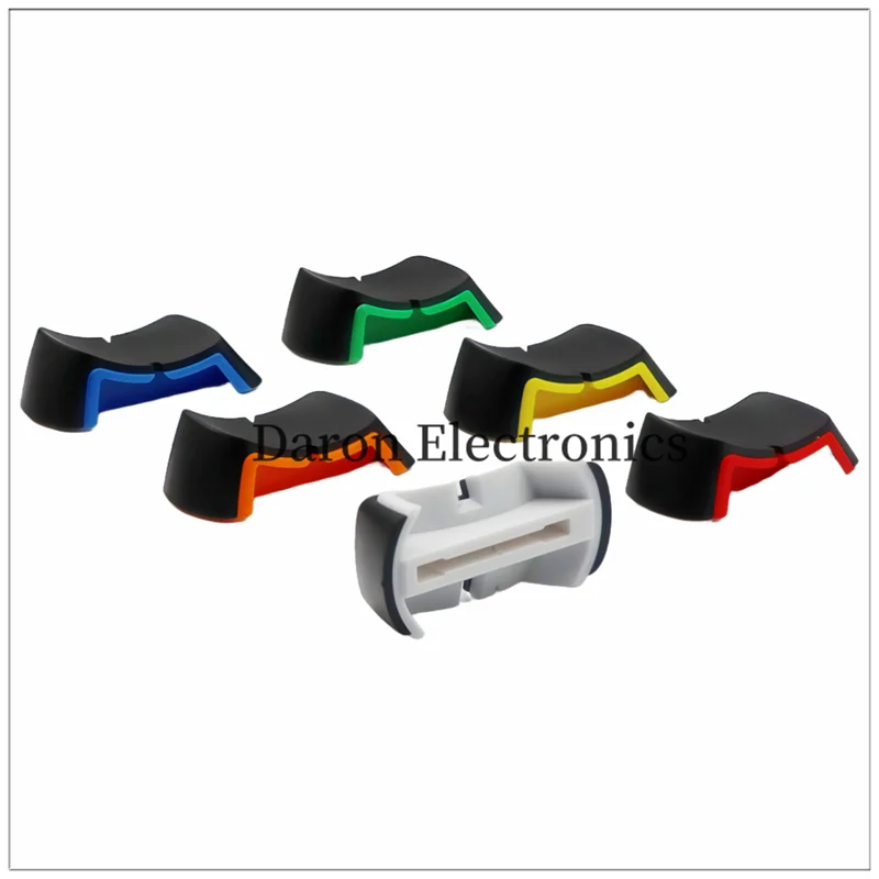 Plastic two-color push-button 27.5*12.5*8.8 mixer/ mixer console push cap