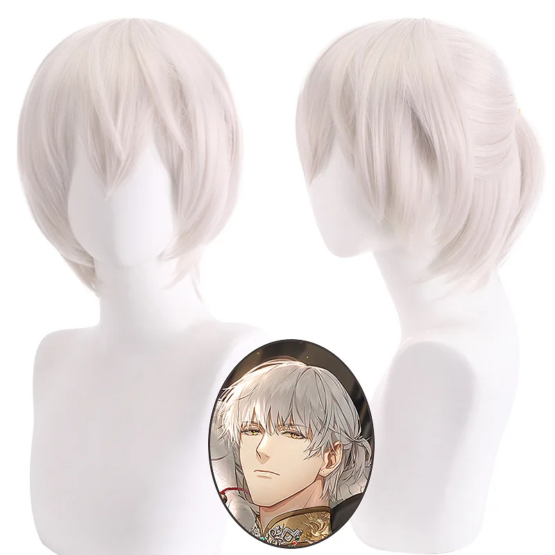 شعر مستعار اصطناعي طويل نصف يصل، خط شعر طبيعي، ألياف مقاومة للحرارة، للاستخدام اليومي للحفلات التنكرية