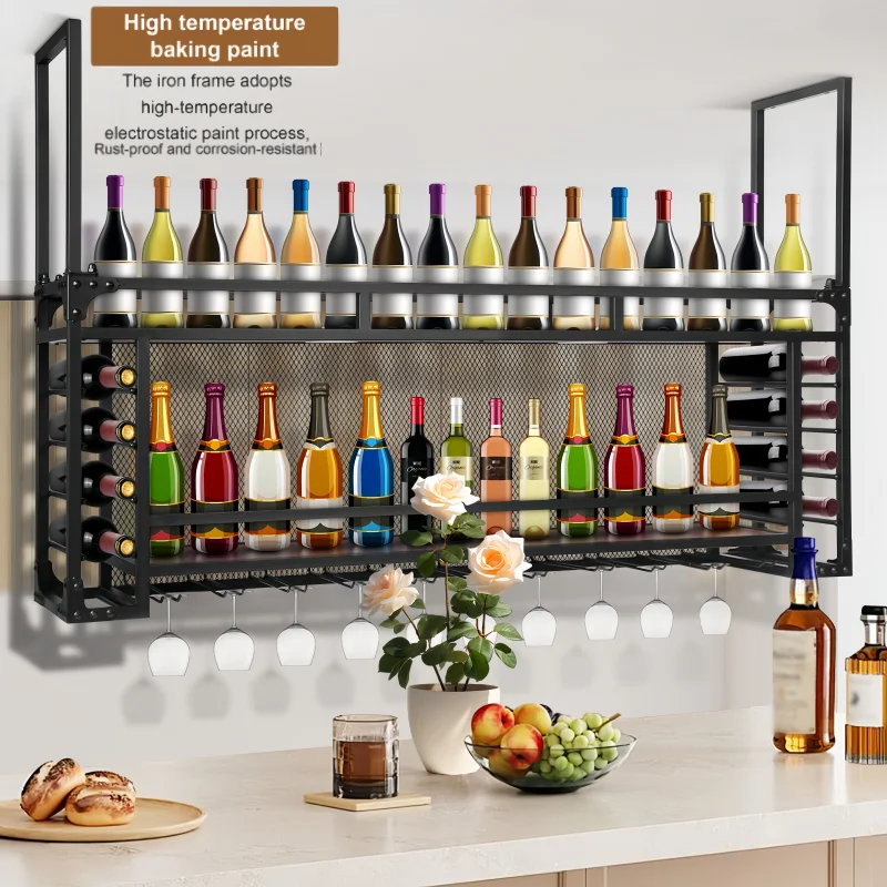 

Скандинавская стойка регистрации отеля, барная стойка для хранения вина с подсветкой, настенные винные шкафы, барная мебель, витрина для вина, полка для кухни