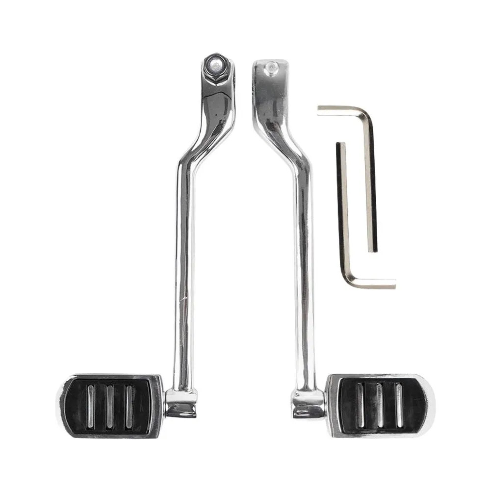 Motorcycle Forward And Heel Toe Shifter Lever Set Foot Pegs For Softail For Road King For Trike Models Premium Zinc Alloy Black