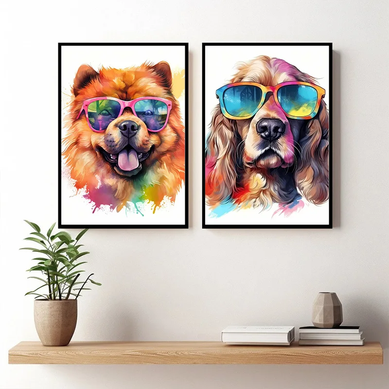 Schipperke Bearded Collie – Bedlington Terrier Chow Cool Frameless Canvas for Room Home Decor Gift 2026