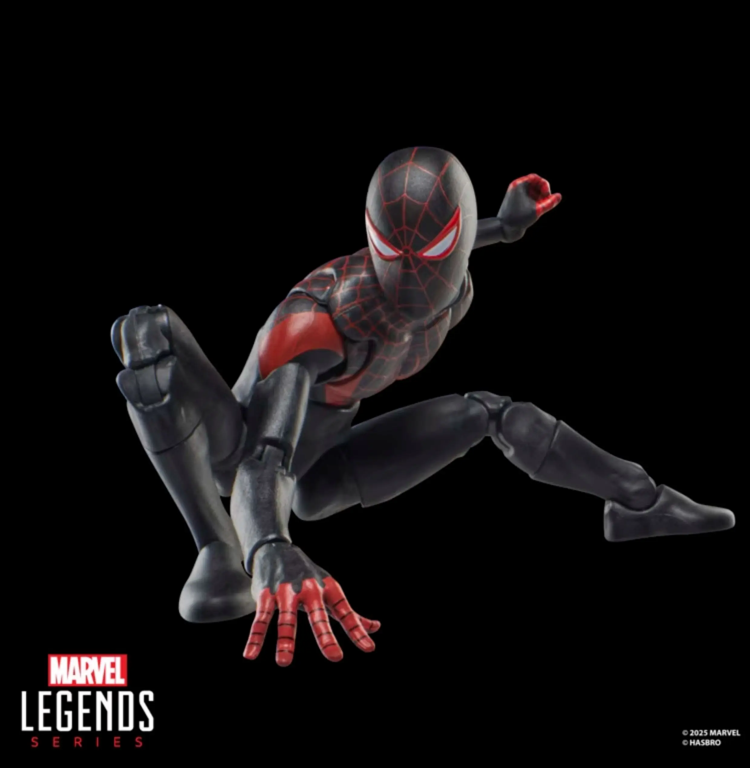 Hasbro Marvel Legends Series Ultimate Miles Morales, boneco de ação colecionável inspirado em quadrinhos do Homem-Aranha em escala de 6 polegadas G1591