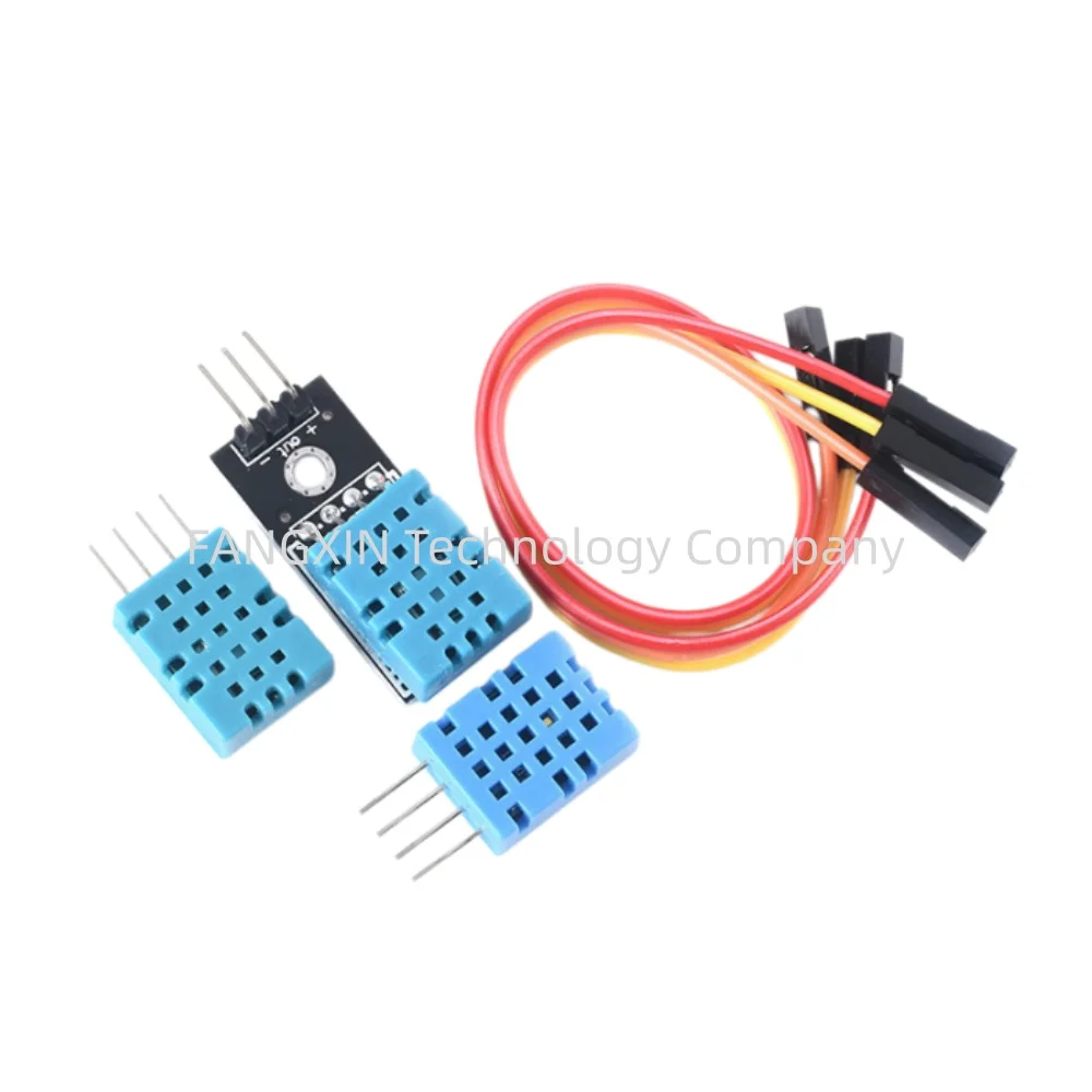 DHT11/DHT12 DHT22 AM2302 2320 Digital Temperature Humidity Sensor Module Board For Arduino Ultra-low Power High Precision 4pin