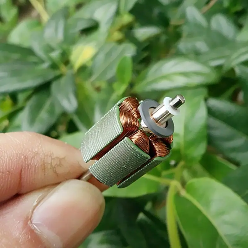Six-pole Rotor High Torque Micro Motor Car Folding Mirrors DC12V 7200rpm Precision Square DC Motor with Precious Metal Brush