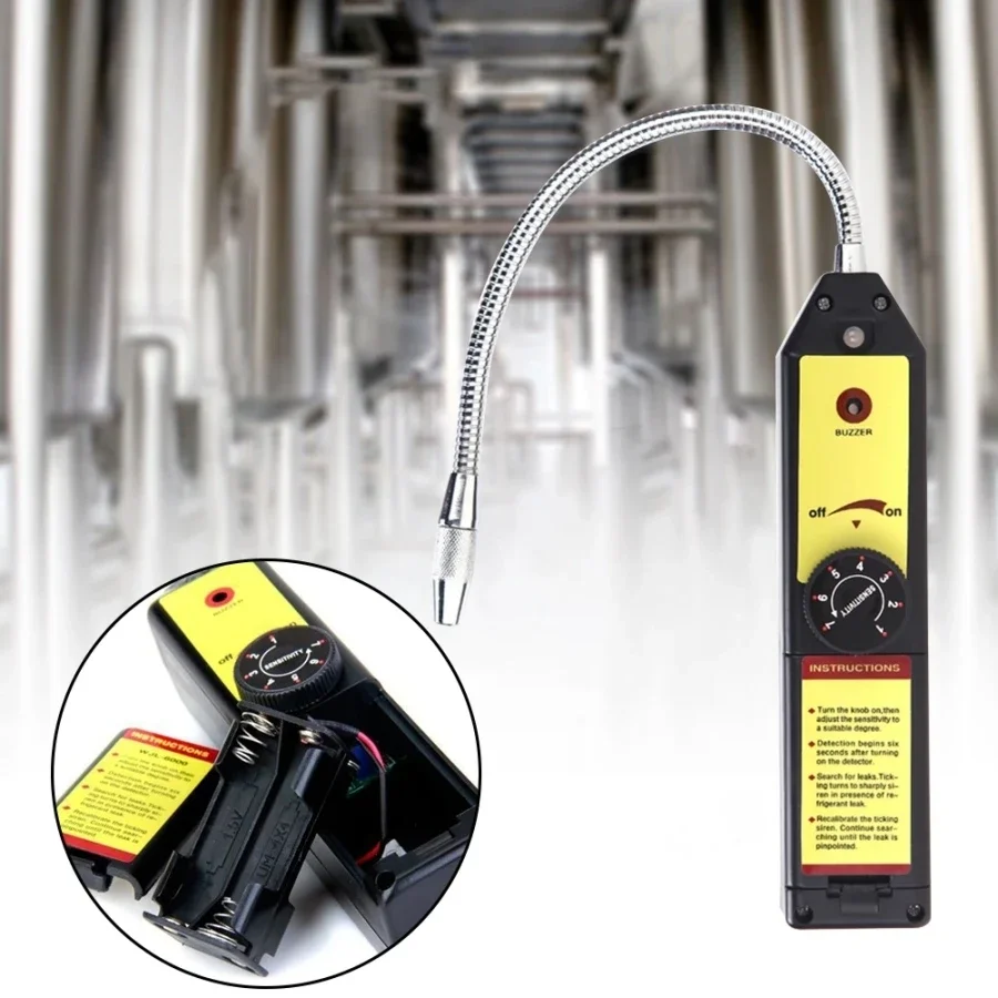 كاشف الغاز كاشف تسرب الغاز محلل غاز الفريون CFC HFC كاشف تسرب غاز الهالوجين تكييف الهواء R22a R134a #2