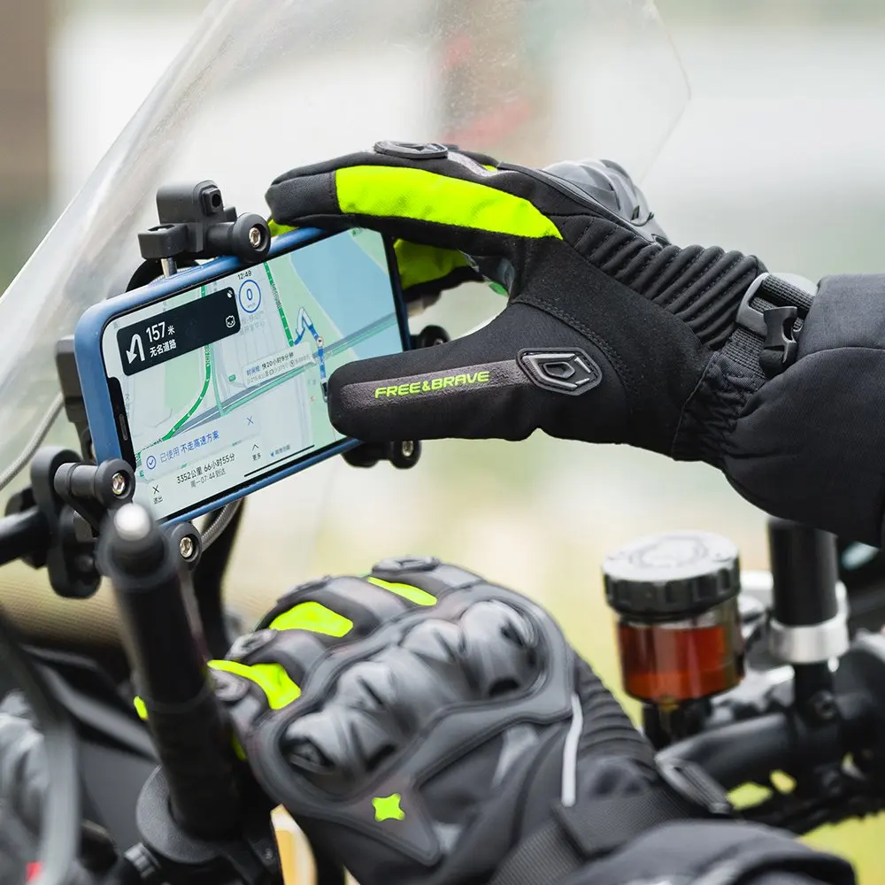 شتاء دافئ Guantes موتو الرجال قفازات للدراجات النارية مقاوم للماء يندبروف دراجة نارية قفاز النساء موتوكروس شاشة تعمل باللمس قفازات ركوب الخيل