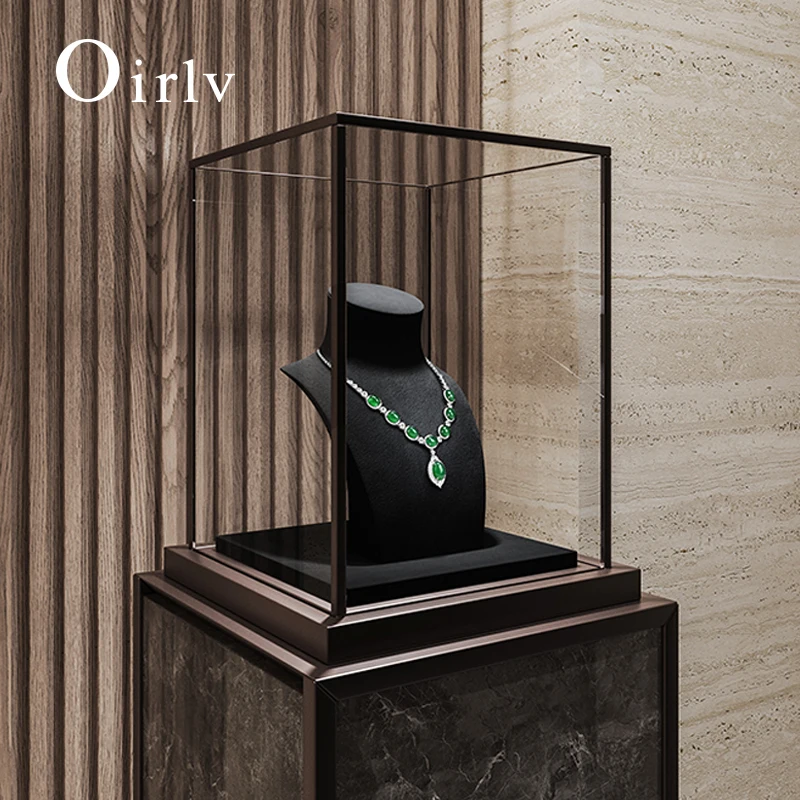 

Oirlv Jewelry Chest Display Stand Diamond Necklace Props Portrait Show Shelf - Jewelry Storage And Organization Solution