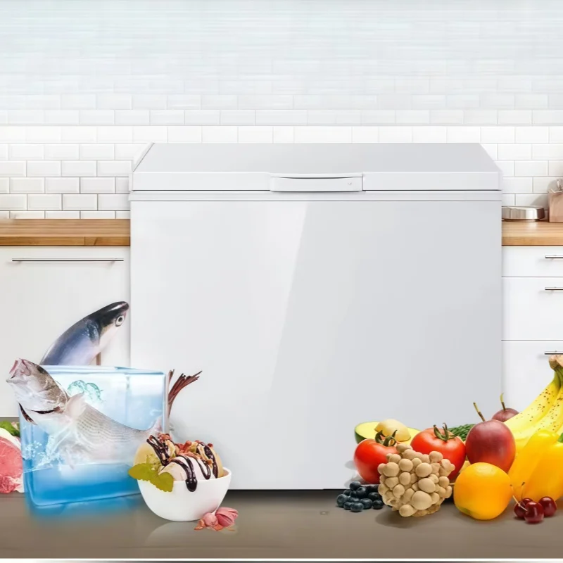 Commercial Horizontal Top Open Deep Chest Freezer Large Capacity For Shopping Mall Supermarket Catering Factory Direct Supply