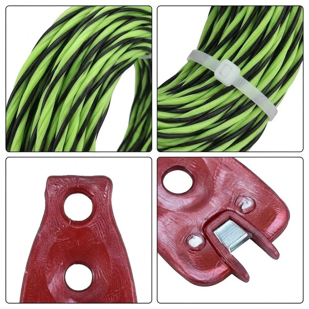 Twisted Nylon Trimmer Line 10m Roll for String for trimmers Offers Controlled Flexibility and Responsive Cutting Action