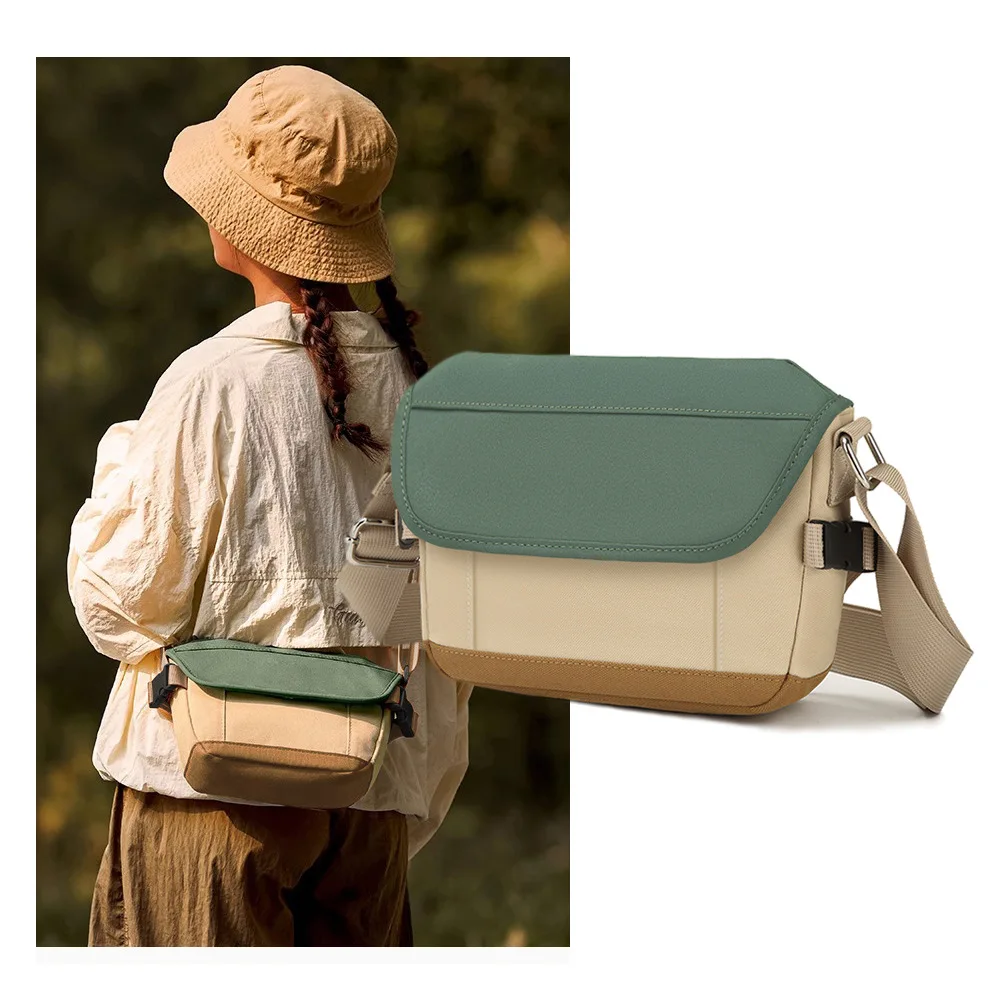 

Large Capacity Oxford Messenger Bag Multi Pocket Women Shoulder Flip Cover Postman Diagonal Crossbody