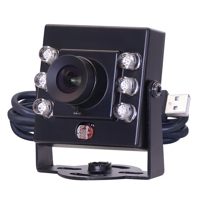 New 3206 1080P OV2710 3mm 95degrees IR850 Distortionless HD Infrared Night Vision Wide Dynamic Mini USB Industrial Camera