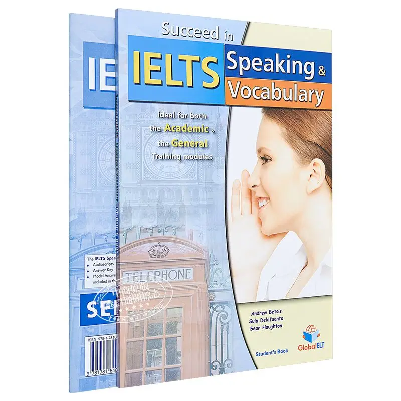 

Succeed in IELTS Speaking & Vocabulary Self-Study Edition Textbooks to learn English