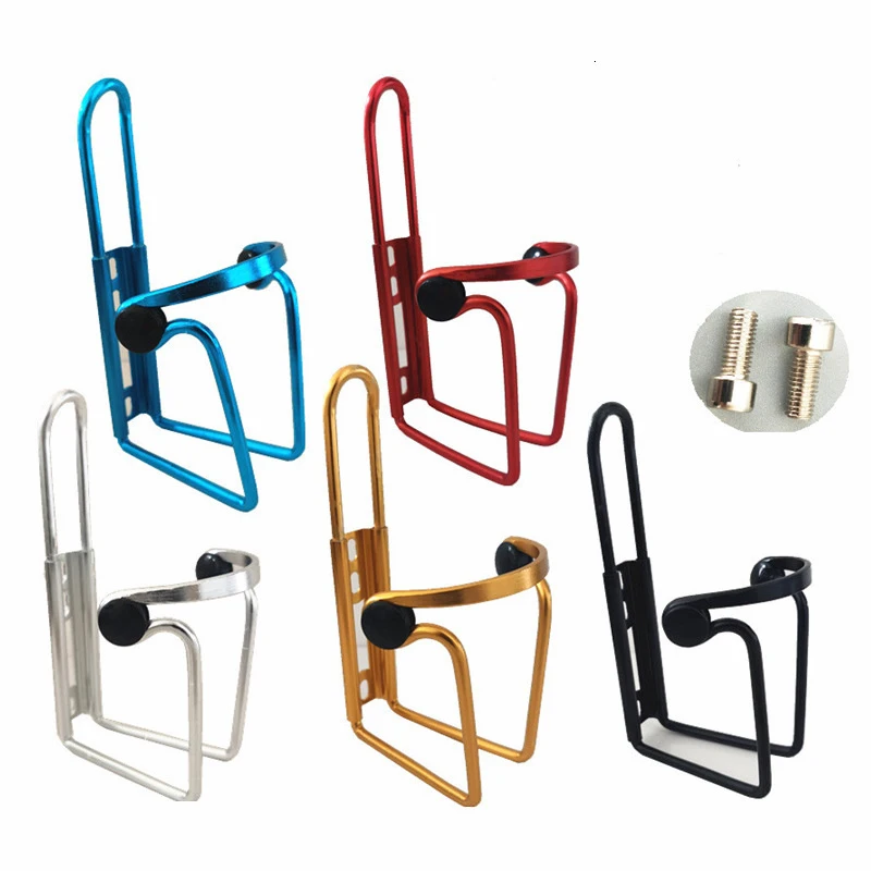 

MTB Bicycle Water Bottle Holder Aluminum Alloy Mountain Bike Bottle Can Cage Bracket Cycling Drink Water Cup Rack Accessories
