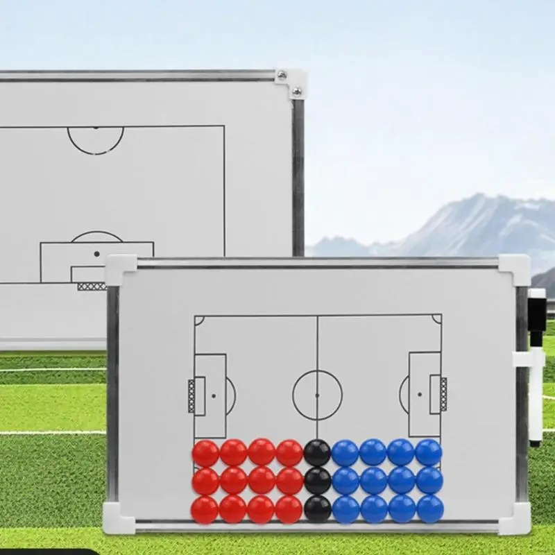Multiple Sport Strategy Board Wall Mounted Aluminum For Football Basketball Coaching And Training 69HD