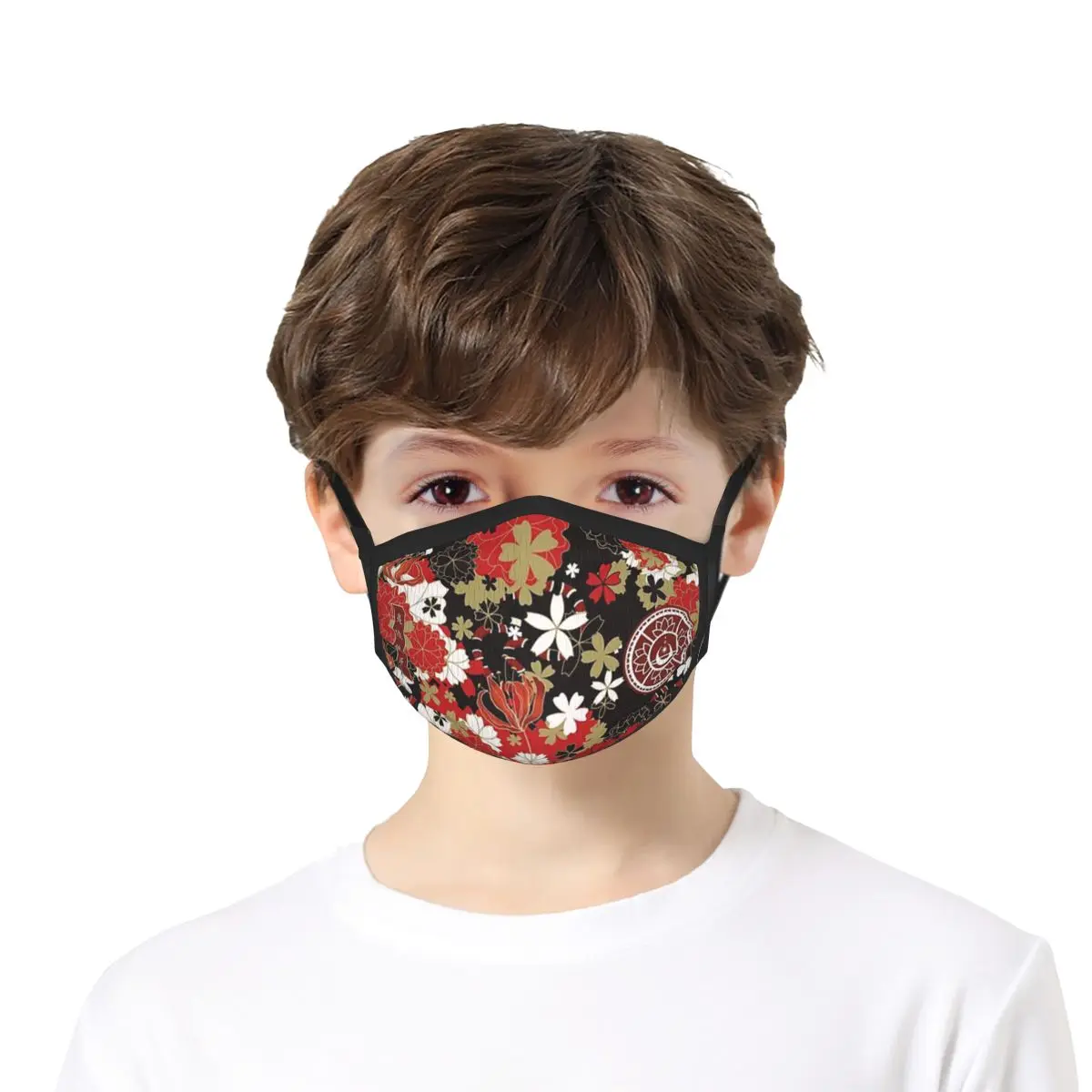 MDZS Cute Face Mouth Mask Reusable Breathable Protective Children Kid Cute Dust-proof Mouth Face Masks