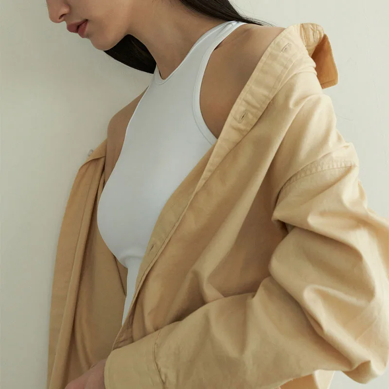 مثير فتاة حار Svel سترة جديدة Ji ang المنسوجات النسائية Faion Teaded التفاصيل سليم صالح البوليستر الصيف الأعلى