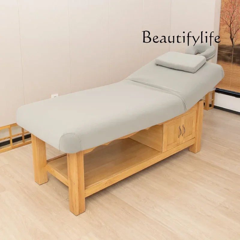 X Facial Bed Beauty Salon Special Body Spa Massage Therapy Bed Stepping Back Essential Oil Massage Bed