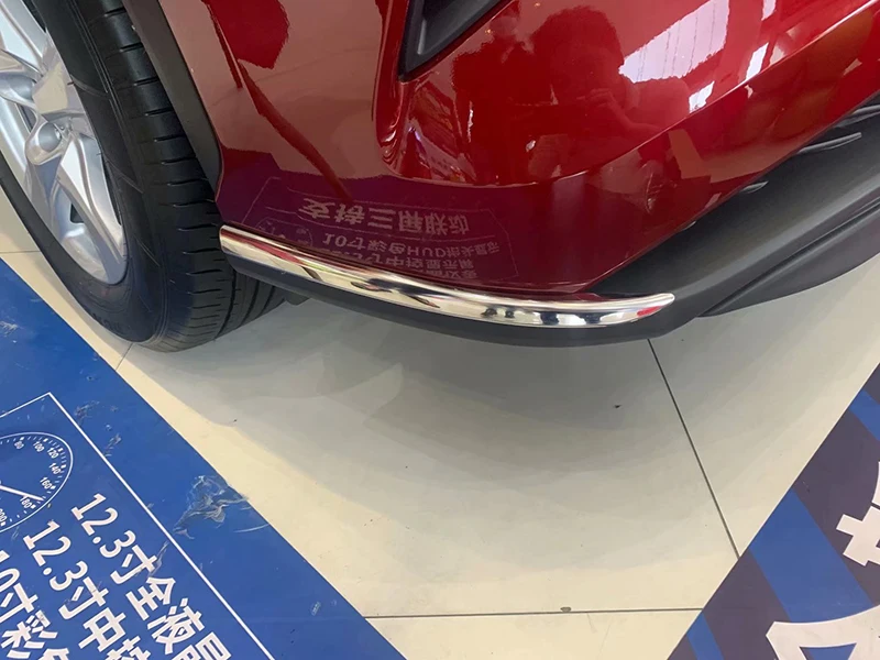 

Для Toyota Highlander XU70 2021 2022, автомобильные аксессуары, защитная накладка на передний и задний бампер из нержавеющей стали