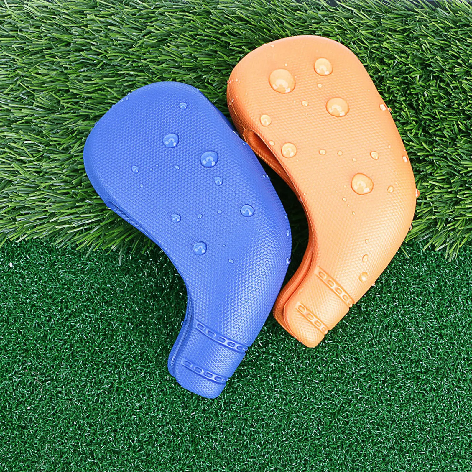 Tragbare Golf Kopf Covers Universal TPE Golf Club Eisen HeadCovers Schutz Praktische Golf Zubehör Für Männer Und Frauen