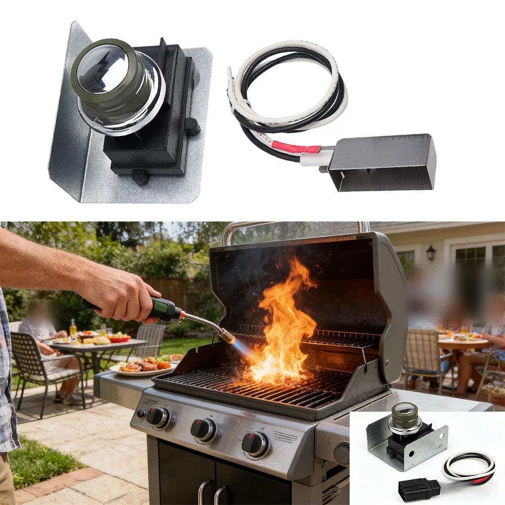 For Weber For Spirit E-210 E-310 Compatible Igniter Kit with Direct-Fit Design and Reliable Ignition Functionality