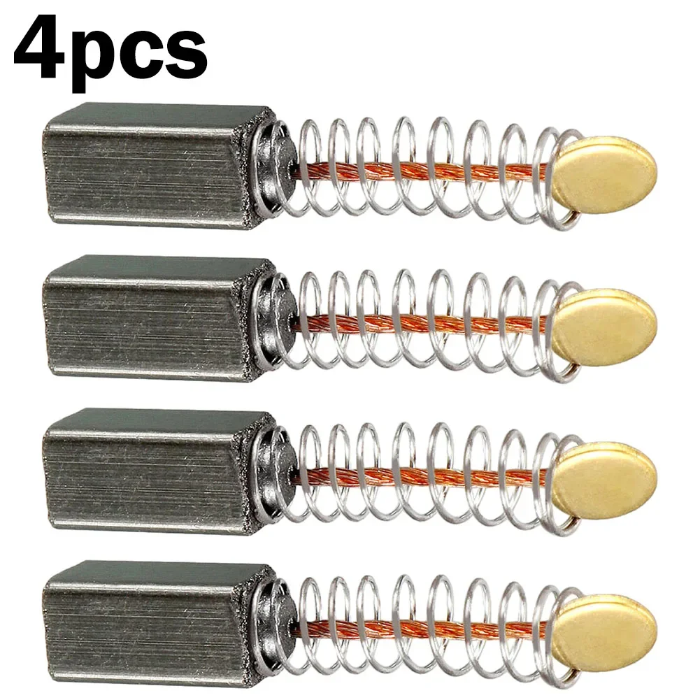 Escobillas de carbón para herramientas eléctricas Material resistente al desgaste Compatible con taladros de percusión, sopladores y más paquete de 4