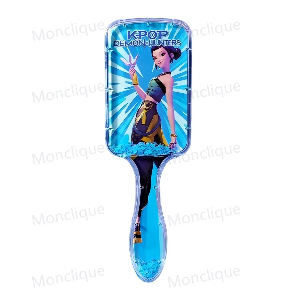 New KPop Comb Rumi Peripheral Series Fashion Cushion Massage Comb Cartoon Anime Student Comb Birthday Gift image 3