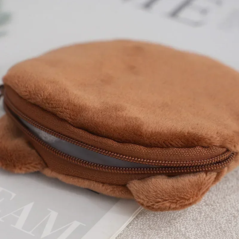 لينة أفخم الباندا الدب خنزير بطة الكرتون المرأة محفظة نسائية للعملات المعدنية صغيرة لطيف سستة الفتيات عملة المحفظة كابل يو اس بي حقيبة مفتاح محافظ اكسسوارات