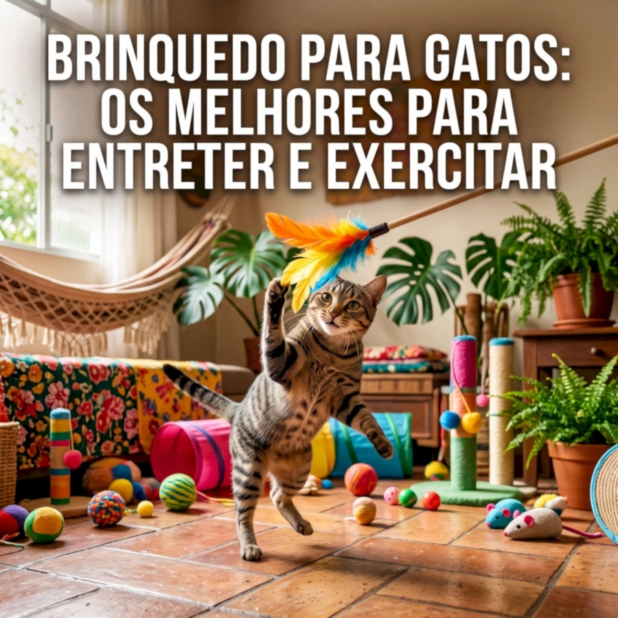 Brinquedo para gatos: os melhores para entreter e exercitar