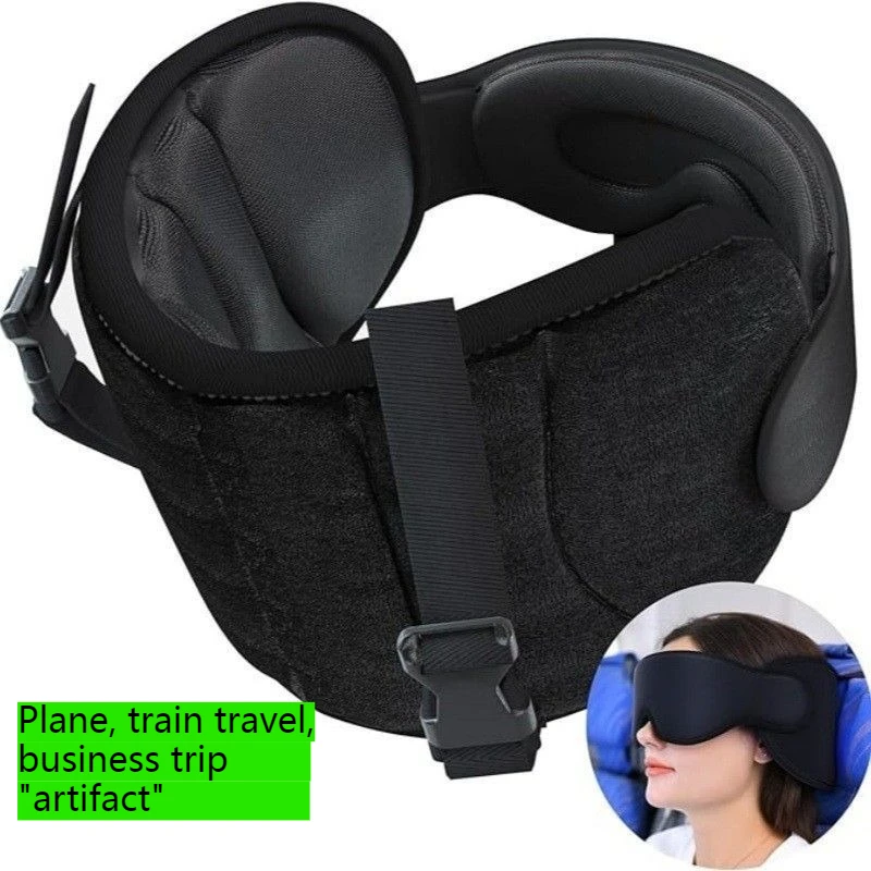 

Новый модальный хлопковый затемняющий подголовник с повязкой на глаза для сна, затемняющий и дышащий подголовник для путешествий в деловом поезде в самолете и набор с повязкой на глаза