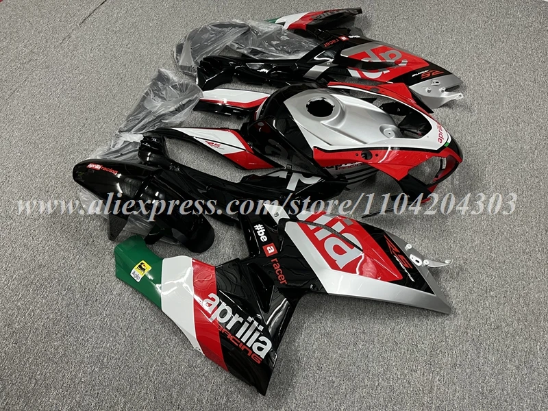 4Gifts New ABS Motorcycle Fairings Kit Fit For Aprilia RS125 06 07 08 09 10 11 RS 125 2006 2007 2008 2009 2010 2011 Red Silver