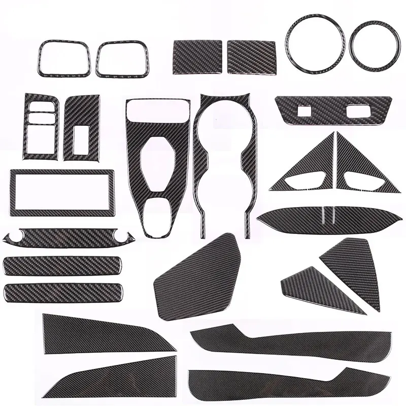 

Car kit soft carbon fiber For Lotus EMIRA 2021-2023 Car Console Gear Shift Panel Cover steering wheels decorative rings sticker