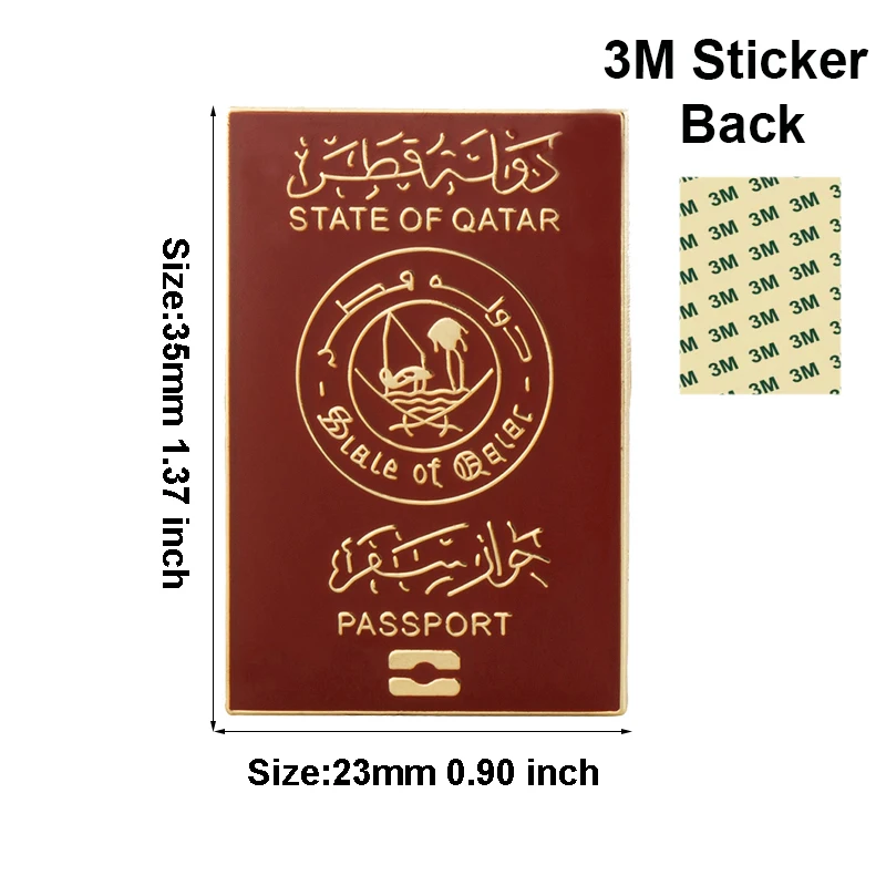Saudi Arabia Mobile Phone 3M Sticker Badge Metal Pin Broooches Pins
