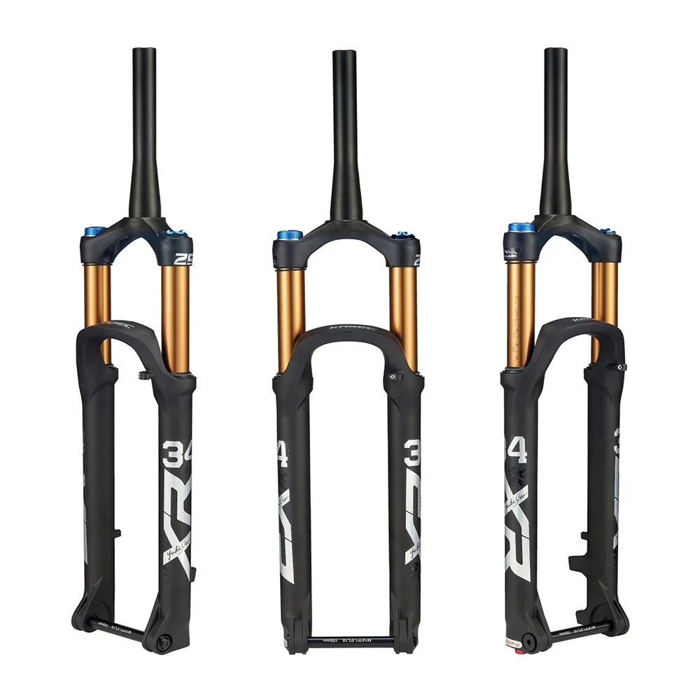 MTB Fork Boost XR34, Tapered Tube, Barrel Axis and Damping, Perfect for Cycling Enthusiasts, 27.5 in, 29 in