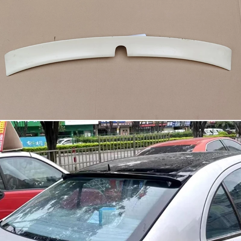 For Mercedes Benz E class W211 2003--2008 Year Roof Spoiler Factory Style Rear Wing Body Kit Accessories ABS Plastic