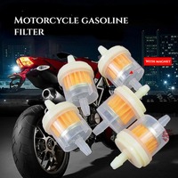 Motorcycle Oil Filter Inline Gas Fuel Filter for Motorcycle Scooter Gasoline Filters Tool Motorcycle Parts Supplies