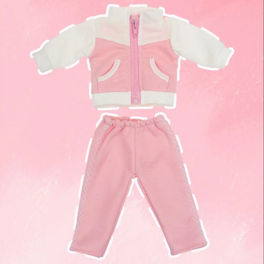 Ropa de invierno para muñeca bebé, abrigo largo rosa, ropa para muñeca de niña de 18 pulgadas, prendas de vestir, juguetes, accesorios de ropa