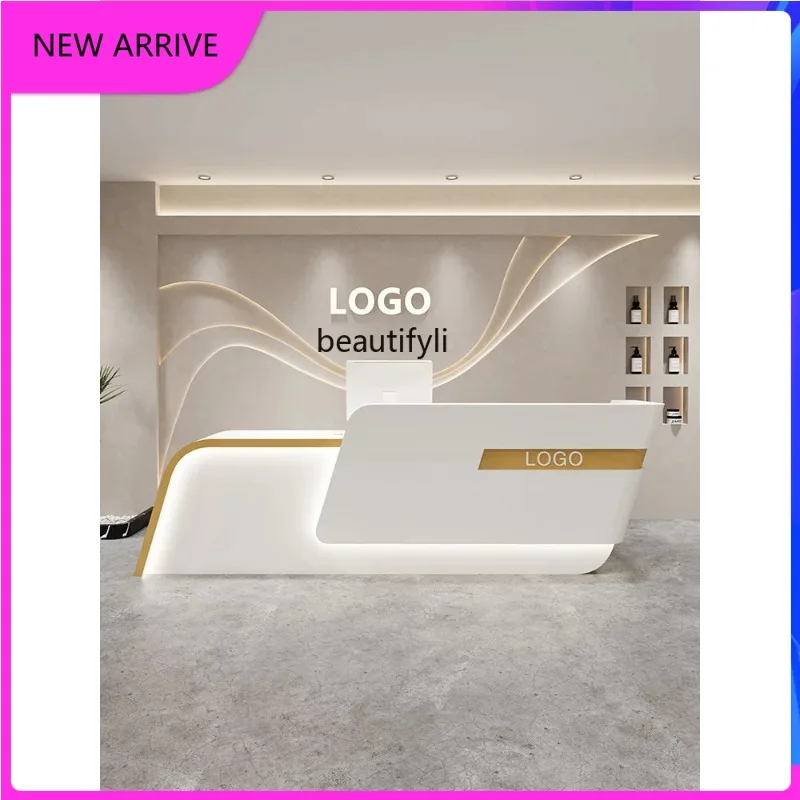 A4567 Bar counter light luxury high-end paint office building company hotel lobby medical beauty salon front desk checkout page