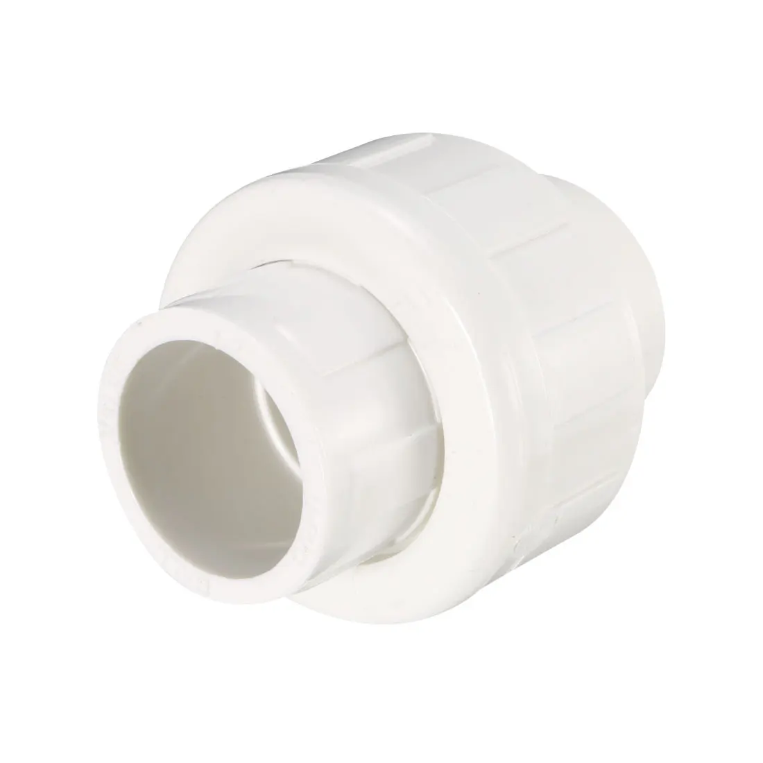 1/4Pcs 20mm Slip x 20mm Slip Metric PVC Union Connector Aquarium Tank Water Tube Pipe Fitting Coupling Joints Quick Connectors