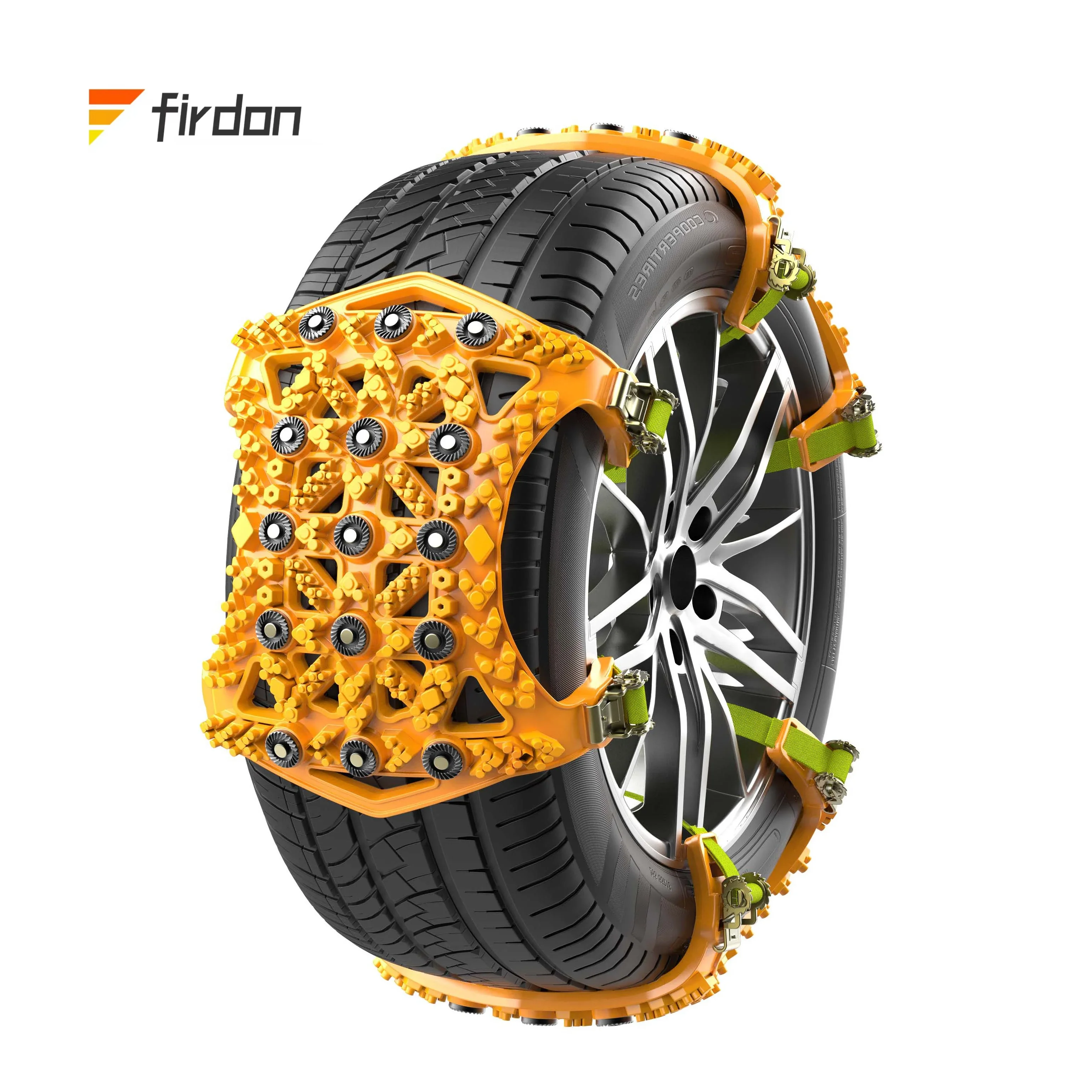 TPU Low Temperature Resistant Thickened Tendon Anti-Skid Wheel Chain that Breaks Ice and Prevents Skidding No Damage to Tires