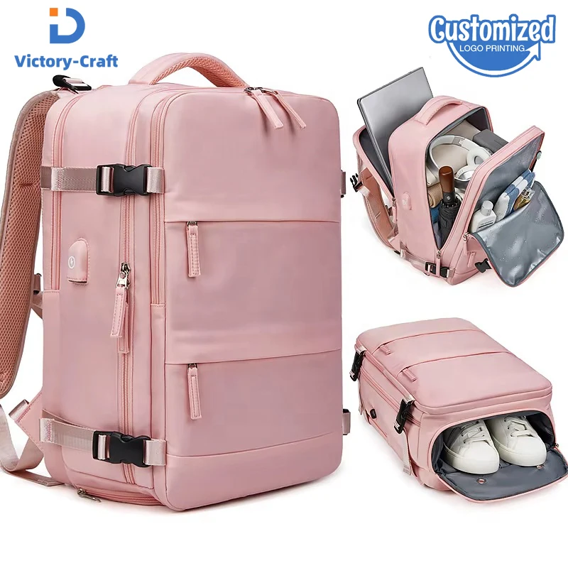 

Customized high-quality multifunctional nylon lightweight laptop backpack computer business bag anti watermark logo