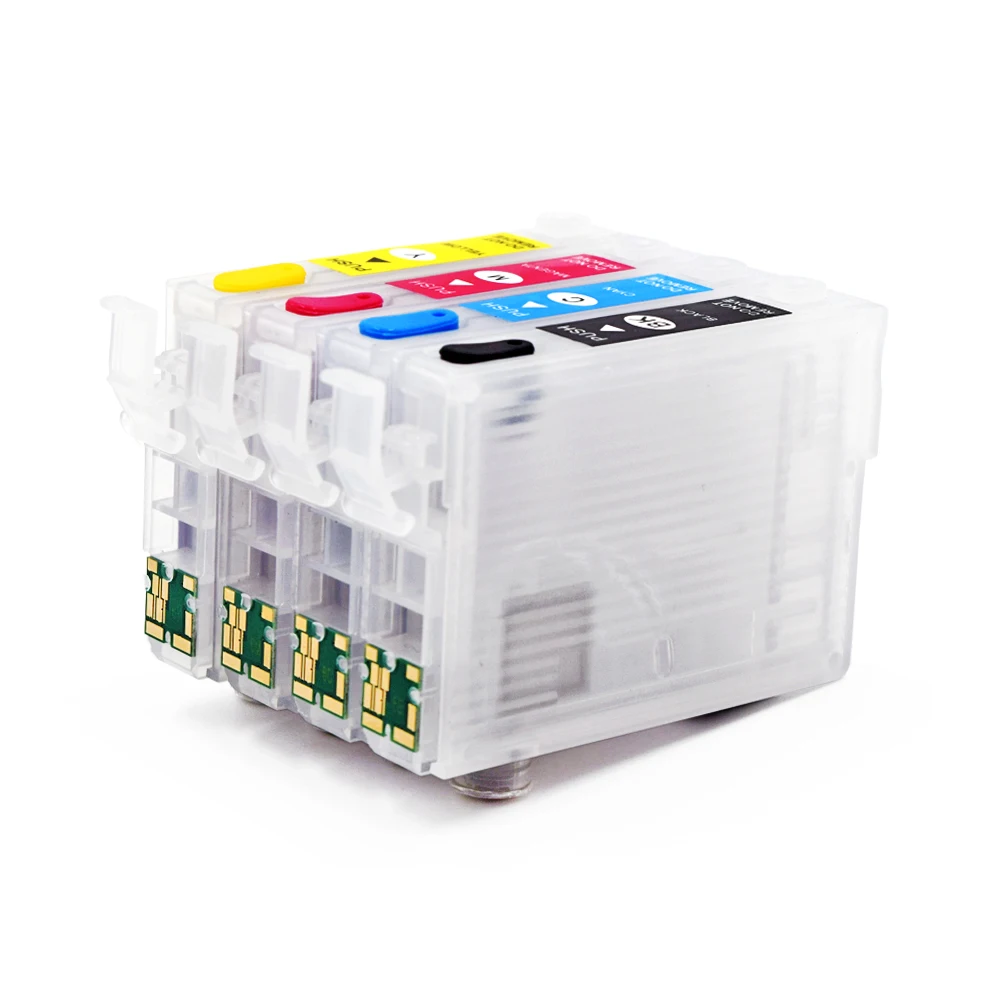 604 604XL Refillable Ink Cartridge With Chip For Epson XP-2200 XP-2205 XP-3200 XP-3205 XP-4200 XP-4205 WF-2910 WF 2930 2935 2950